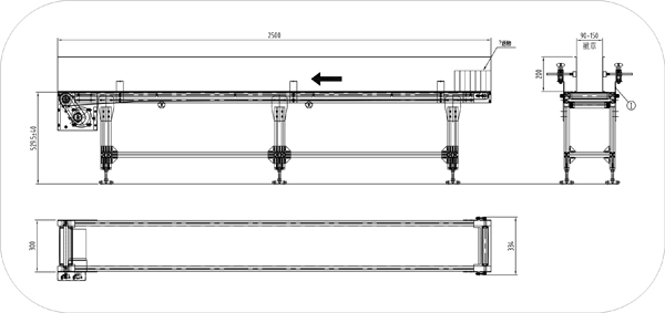 分道皮帶輸送機(jī)示意圖 分道皮帶輸送機(jī)示意圖