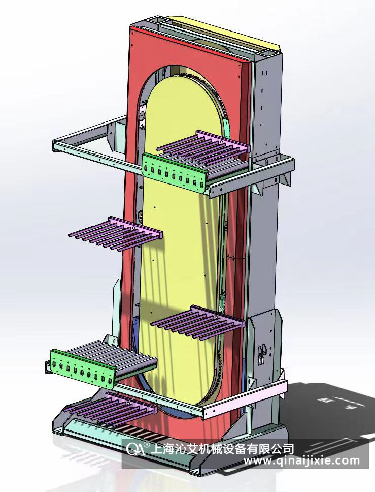 循環(huán)式提升機示意圖 循環(huán)式提升機示意圖